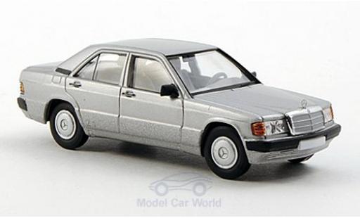 Mercedes 190 E 1/87 Brekina E (W201) gris coche miniatura