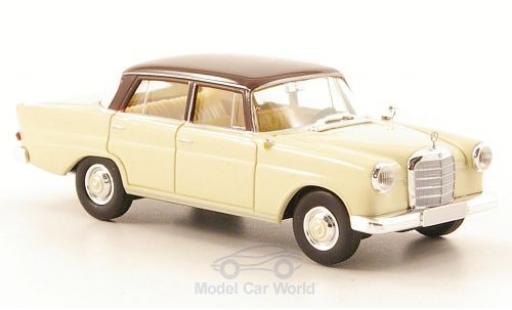Mercedes 190 E 1/87 Brekina c (W110) beige/marron coche miniatura