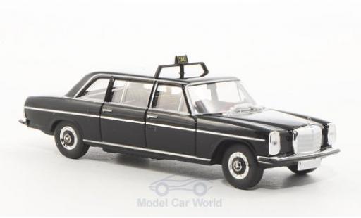 Mercedes 220 1/87 Brekina D lang (V115) negro Taxi (D) coche miniatura