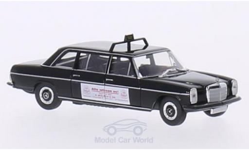 Coche miniatura Mercedes 220 1/87 Brekina D Lang (V115) negro Taxi (D) / Wulsch Mercedes 220 1/87 Brekina D Lang (V115) negro Taxi (D) / Wulsch coche miniatura