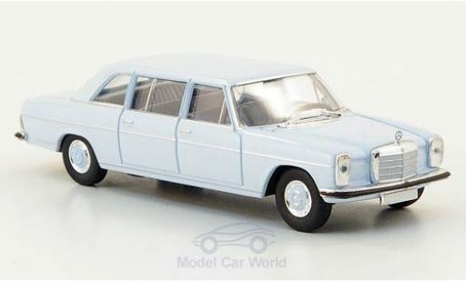 Mercedes 220 1/87 Brekina D lang (W115) azul coche miniatura
