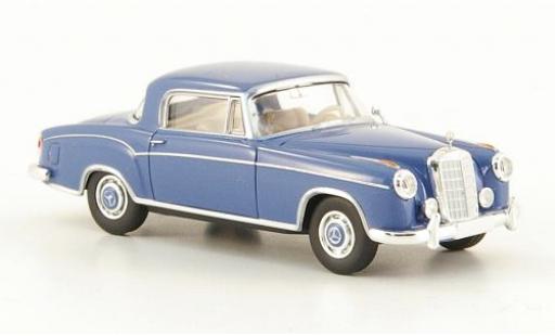 Mercedes 220 1/87 Brekina S Coupe (W180 II) azul coche miniatura