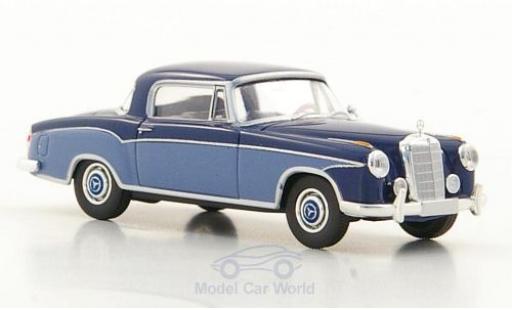 Mercedes 220 1/87 Brekina S Coupe (W180 II) azul/azul coche miniatura
