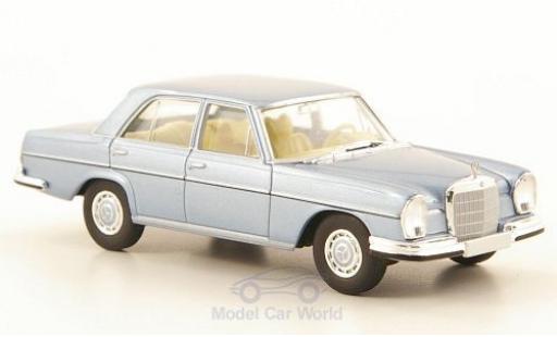 Mercedes 280 SE 1/87 Brekina SE 3.5 (W108) metalico azul coche miniatura