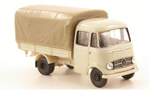 Coche miniatura Mercedes L319 1/87 Brekina Pritsche blanco Mercedes L319 1/87 Brekina Pritsche blanco coche miniatura