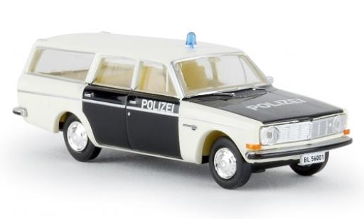 Volvo 145 1/87 Brekina Kombi Polizei Baselland camionnette sans Vitrine coche miniatura