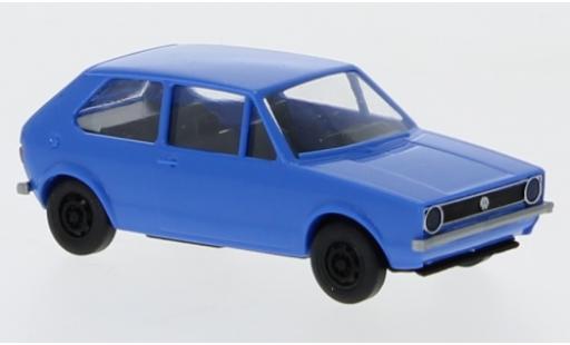 Coche miniatura Volkswagen Golf 1/87 Brekina I azul 1974 Volkswagen Golf 1/87 Brekina I azul 1974 coche miniatura