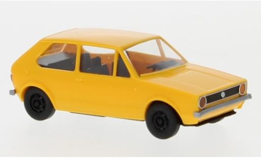 Coche miniatura Volkswagen Golf 1/87 Brekina I amarillo 1974 Volkswagen Golf 1/87 Brekina I amarillo 1974 coche miniatura