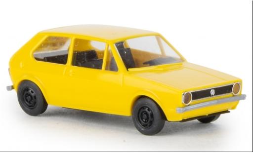 Coche miniatura Volkswagen Golf 1/87 Brekina I amarillo 1974 Volkswagen Golf 1/87 Brekina I amarillo 1974 coche miniatura