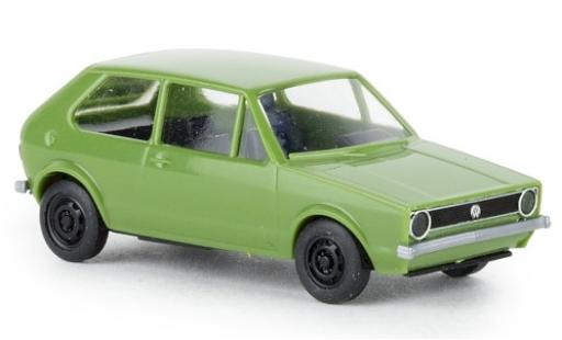 Coche miniatura Volkswagen Golf 1/87 Brekina I verde 1974 Volkswagen Golf 1/87 Brekina I verde 1974 coche miniatura