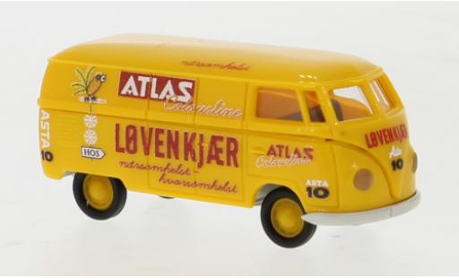 Coche miniatura Volkswagen T1 1/87 Brekina a Kasten Atlas Lovenkjaer 1950 Volkswagen T1 1/87 Brekina a Kasten Atlas Lovenkjaer 1950 coche miniatura