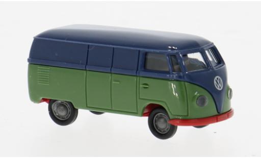 Coche miniatura Volkswagen T1 1/87 Brekina a Kasten blau/grün 1950 1:87 Volkswagen T1 1/87 Brekina a Kasten blau/grün 1950 1:87 coche miniatura