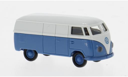 Coche miniatura Volkswagen T1 1/87 Brekina a Kasten grau/blau 1950 1:87 Volkswagen T1 1/87 Brekina a Kasten grau/blau 1950 1:87 coche miniatura