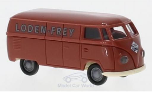 Coche miniatura Volkswagen T1 A 1/87 Brekina a Kasten Loden Frey Volkswagen T1 A 1/87 Brekina a Kasten Loden Frey coche miniatura