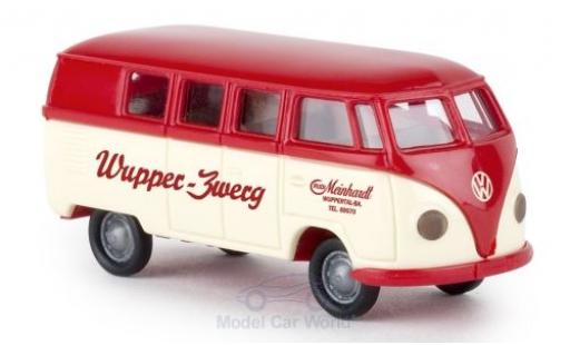 Coche miniatura Volkswagen T1 B 1/87 Brekina a Kombi Wupper Zwerg Volkswagen T1 B 1/87 Brekina a Kombi Wupper Zwerg coche miniatura
