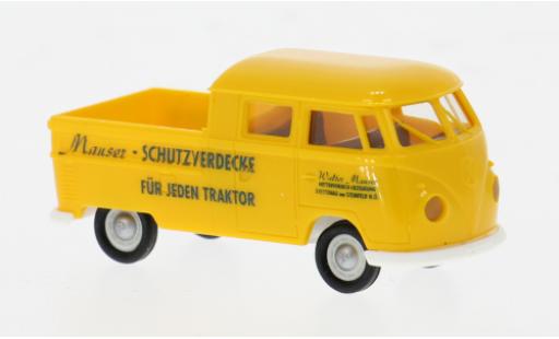 Coche miniatura Volkswagen T1 1/87 Brekina b Doka 1960 Mauser Schutzverdecke 1:87 Volkswagen T1 1/87 Brekina b Doka 1960 Mauser Schutzverdecke 1:87 coche miniatura