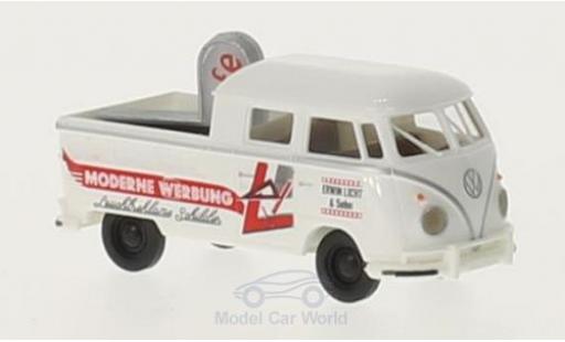 Coche miniatura Volkswagen T1 B 1/87 Brekina b DoKa Moderne Werbung mit Ladegut Volkswagen T1 B 1/87 Brekina b DoKa Moderne Werbung mit Ladegut coche miniatura