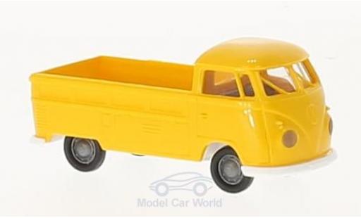 Coche miniatura Volkswagen T1 B 1/87 Brekina b amarillo Pritsche Volkswagen T1 B 1/87 Brekina b amarillo Pritsche coche miniatura
