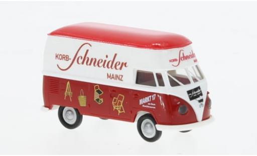 Coche miniatura Volkswagen T1 1/87 Brekina b Großraum-Kasten Korb Schneider 1960 1:87 Volkswagen T1 1/87 Brekina b Großraum-Kasten Korb Schneider 1960 1:87 coche miniatura
