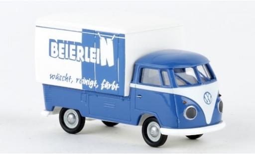 Coche miniatura Volkswagen T1 1/87 Brekina b Großraum-Koffer Wäscherei Beierlein 1960 Volkswagen T1 1/87 Brekina b Großraum-Koffer Wäscherei Beierlein 1960 coche miniatura