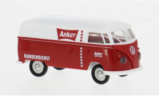 Coche miniatura Volkswagen T1 1/87 Brekina b Kasten 1960 Anker 1:87 Volkswagen T1 1/87 Brekina b Kasten 1960 Anker 1:87 coche miniatura