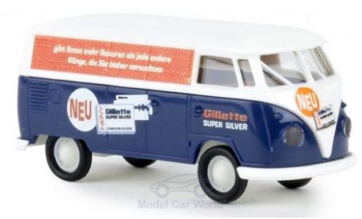 Coche miniatura Volkswagen T1 1/87 Brekina b Kasten Gilette Volkswagen T1 1/87 Brekina b Kasten Gilette coche miniatura