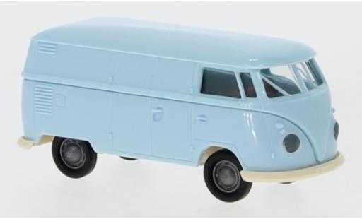 Coche miniatura Volkswagen T1 1/87 Brekina b Kasten azul 1960 Economy Volkswagen T1 1/87 Brekina b Kasten azul 1960 Economy coche miniatura
