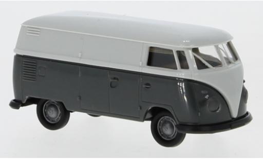 Coche miniatura Volkswagen T1 1/87 Brekina b Kasten gris/gris 1960 Economy Volkswagen T1 1/87 Brekina b Kasten gris/gris 1960 Economy coche miniatura