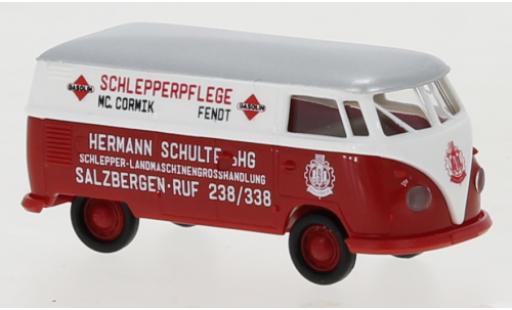 Coche miniatura Volkswagen T1 1/87 Brekina b Kasten Hermann Schulte Schlepperpflege 1960 Volkswagen T1 1/87 Brekina b Kasten Hermann Schulte Schlepperpflege 1960 coche miniatura
