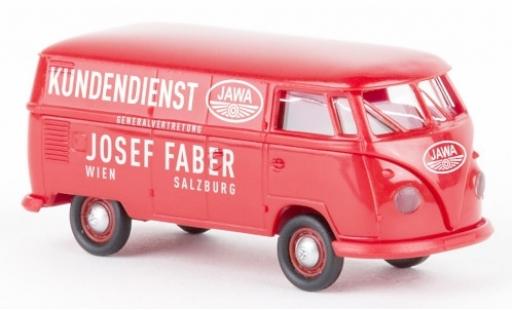 Coche miniatura Volkswagen T1 1/87 Brekina b Kasten Jawa Kundendienst 1960 Volkswagen T1 1/87 Brekina b Kasten Jawa Kundendienst 1960 coche miniatura