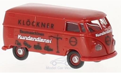 Coche miniatura Volkswagen T1 B 1/87 Brekina b Kasten Klöckner Baumaschinen Volkswagen T1 B 1/87 Brekina b Kasten Klöckner Baumaschinen coche miniatura