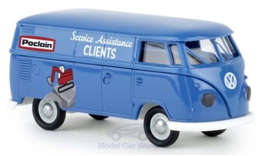 Coche miniatura Volkswagen T1 1/87 Brekina b Kasten Poclain Volkswagen T1 1/87 Brekina b Kasten Poclain coche miniatura