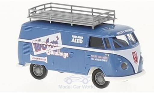 Coche miniatura Volkswagen T1 1/87 Brekina b Kasten Worms Sandkage Volkswagen T1 1/87 Brekina b Kasten Worms Sandkage coche miniatura