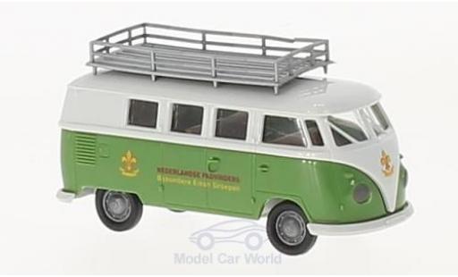 Coche miniatura Volkswagen T1 B 1/87 Brekina b Kombi Ned. Padvinders (NL) Volkswagen T1 B 1/87 Brekina b Kombi Ned. Padvinders (NL) coche miniatura