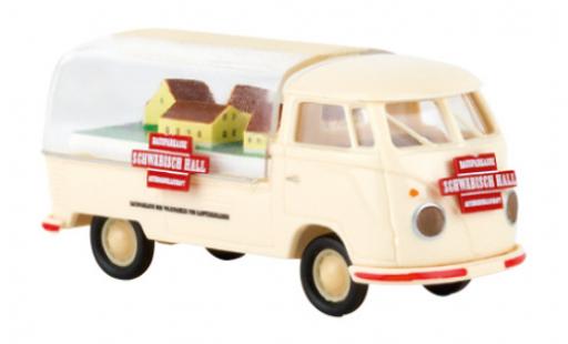 Coche miniatura Volkswagen T1 1/87 Brekina b Präsentationswagen Schwäbisch Hall 1960 Volkswagen T1 1/87 Brekina b Präsentationswagen Schwäbisch Hall 1960 coche miniatura
