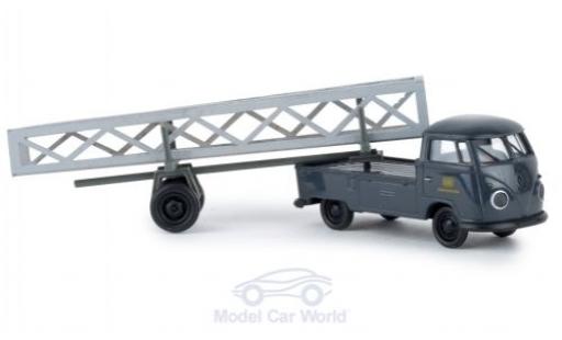 Coche miniatura Volkswagen T1 1/87 Brekina b Pritsche DB mit Nachläufer und Ladegut Volkswagen T1 1/87 Brekina b Pritsche DB mit Nachläufer und Ladegut coche miniatura