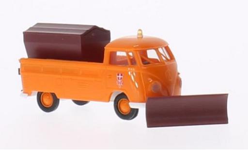 Coche miniatura Volkswagen T1 1/87 Brekina b Pritsche Winterdienst der Stadtwerke Wien (A) Volkswagen T1 1/87 Brekina b Pritsche Winterdienst der Stadtwerke Wien (A) coche miniatura