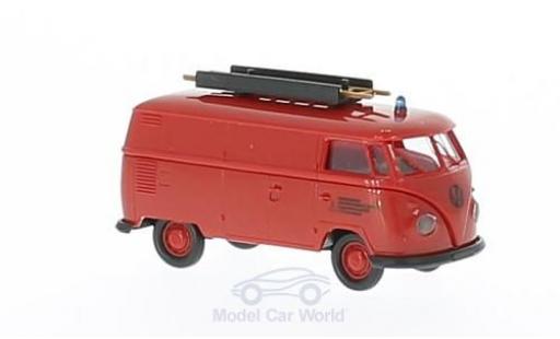 Coche miniatura Volkswagen T1 1/87 Brekina b Werkfeuerwehr Fahr Kasten Volkswagen T1 1/87 Brekina b Werkfeuerwehr Fahr Kasten coche miniatura