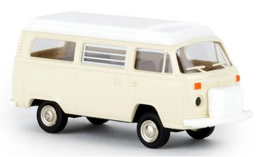 Coche miniatura Volkswagen T2 1/87 Brekina Camper beige 1972 avec Aufstelldach Volkswagen T2 1/87 Brekina Camper beige 1972 avec Aufstelldach coche miniatura