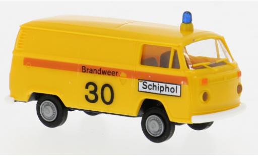 Coche miniatura Volkswagen T2 1/87 Brekina Kasten 1973 Brandweer Schipol 1:87 Volkswagen T2 1/87 Brekina Kasten 1973 Brandweer Schipol 1:87 coche miniatura