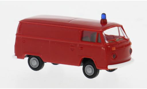Coche miniatura Volkswagen T2 1/87 Brekina Kasten 1973 Feuerwehr 1:87 Volkswagen T2 1/87 Brekina Kasten 1973 Feuerwehr 1:87 coche miniatura