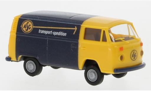 Coche miniatura Volkswagen T2 1/87 Brekina Kasten ASG 1972 2. Version Volkswagen T2 1/87 Brekina Kasten ASG 1972 2. Version coche miniatura