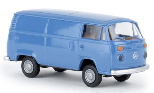 Coche miniatura Volkswagen T2 1/87 Brekina Kasten azul 1972 Volkswagen T2 1/87 Brekina Kasten azul 1972 coche miniatura
