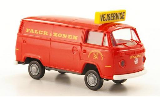 Coche miniatura Volkswagen T2 1/87 Brekina Kasten Falck & Zonen Vejservice (DK) Volkswagen T2 1/87 Brekina Kasten Falck & Zonen Vejservice (DK) coche miniatura