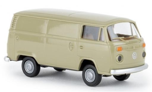 Coche miniatura Volkswagen T2 1/87 Brekina Kasten gris 1972 Volkswagen T2 1/87 Brekina Kasten gris 1972 coche miniatura