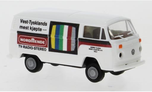 Coche miniatura Volkswagen T2 1/87 Brekina Kasten Nordmende (NO) 1973 Volkswagen T2 1/87 Brekina Kasten Nordmende (NO) 1973 coche miniatura