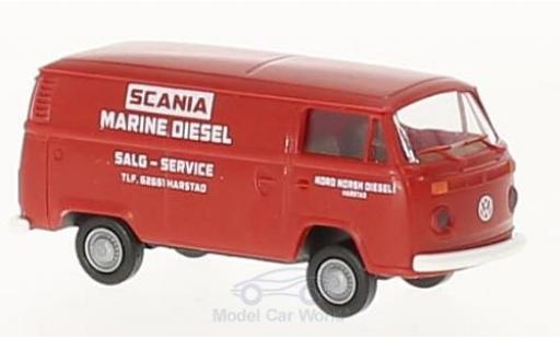 Volkswagen T2 A 1/87 Brekina Kasten Scania Service coche miniatura