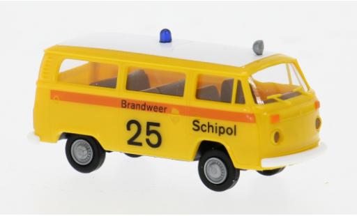 Coche miniatura Volkswagen T2 1/87 Brekina Kombi 1973 Brandweer Schipol 1:87 Volkswagen T2 1/87 Brekina Kombi 1973 Brandweer Schipol 1:87 coche miniatura
