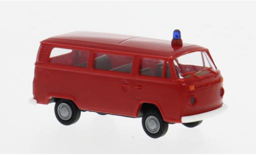Coche miniatura Volkswagen T2 1/87 Brekina Kombi 1973 Feuerwehr 1:87 Volkswagen T2 1/87 Brekina Kombi 1973 Feuerwehr 1:87 coche miniatura