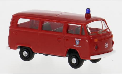 Coche miniatura Volkswagen T2 1/87 Brekina Kombi 1973 Feuerwehr Offenbach 1:87 Volkswagen T2 1/87 Brekina Kombi 1973 Feuerwehr Offenbach 1:87 coche miniatura
